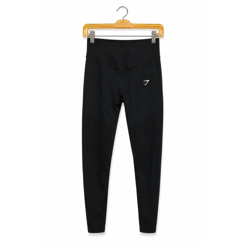 Gymshark Training Seamless Leggings Black Womens Activewear Workout Size XS